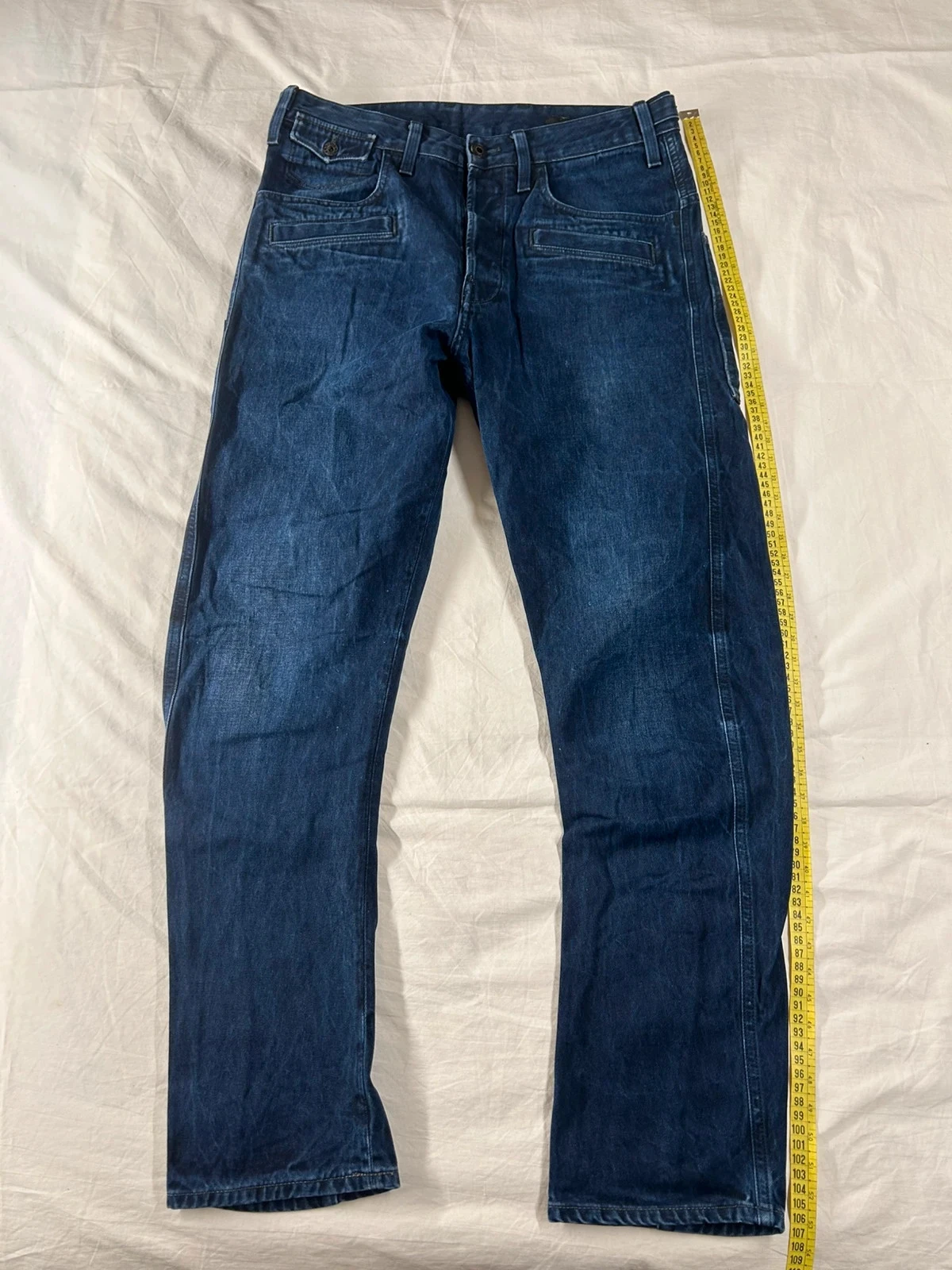 Jean bleu marine g star raw denim taille w 31 l34